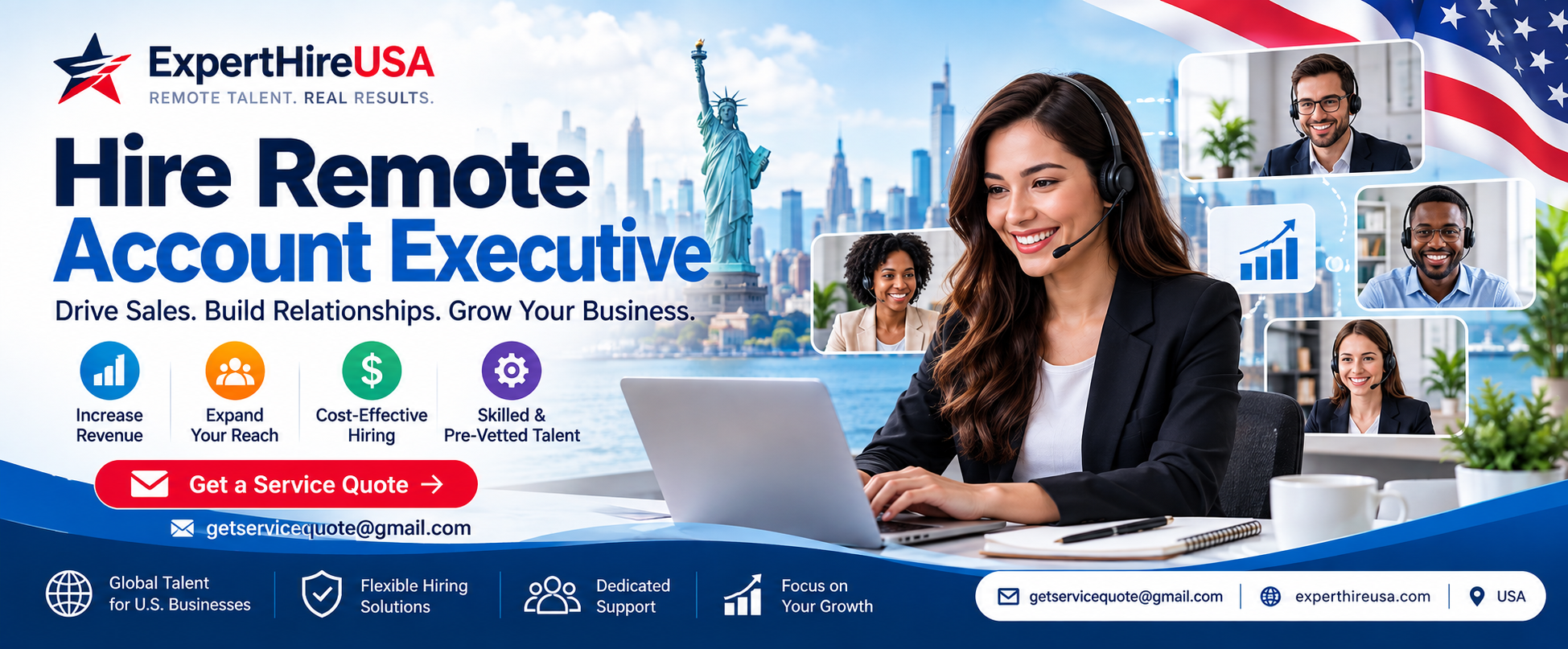 Hire Remote Account Executive
