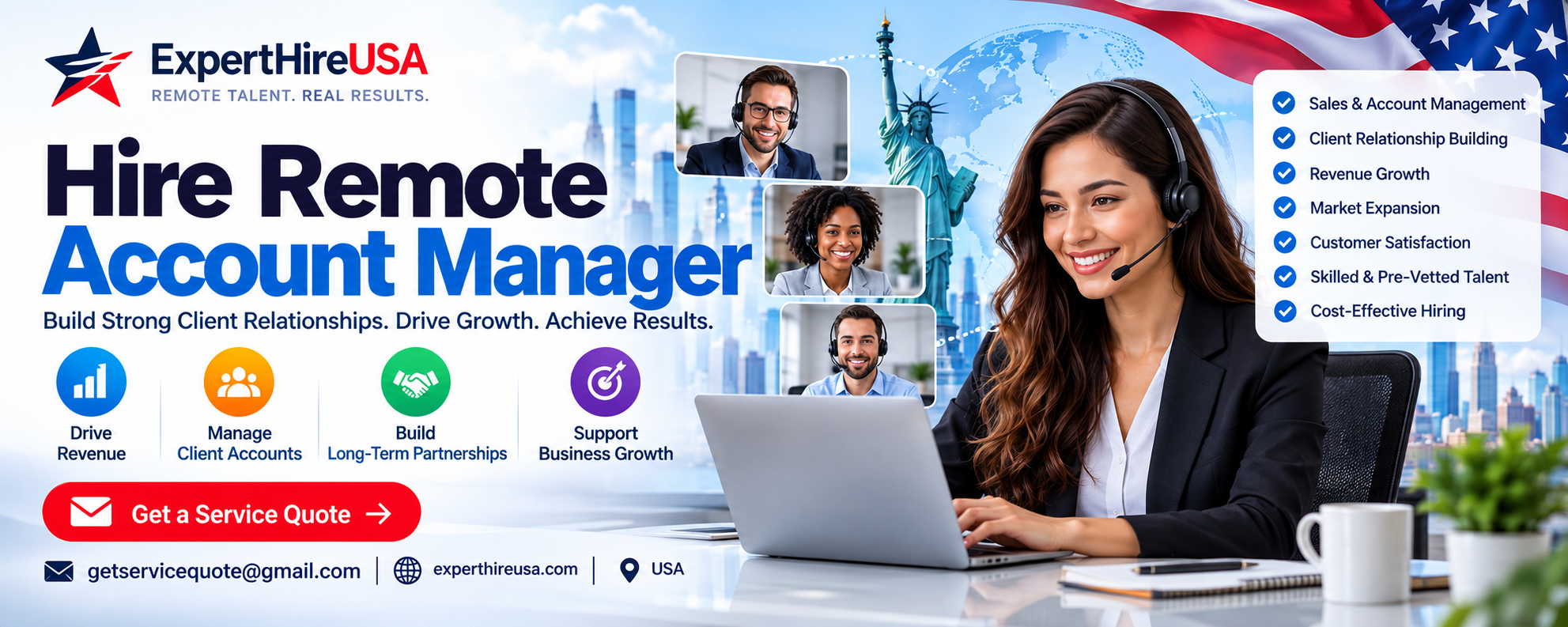 Hire Remote Account Manager