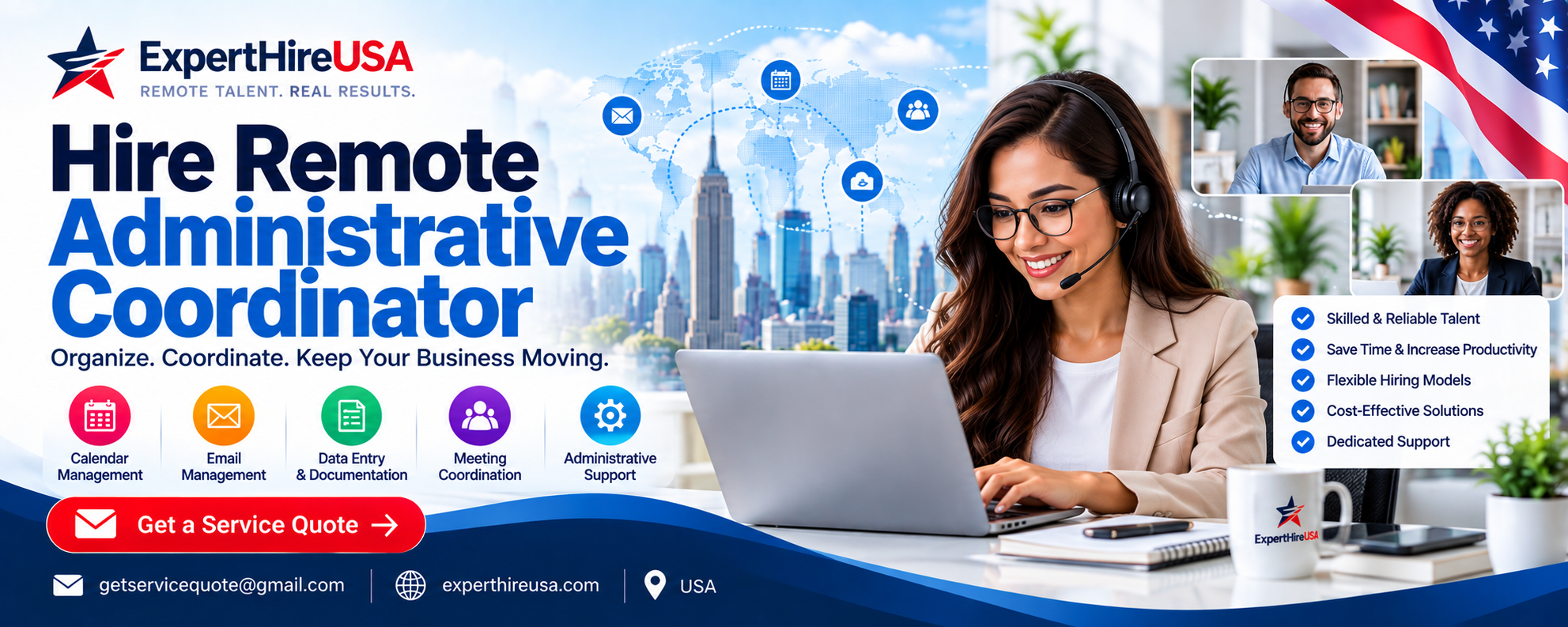 Hire Remote Administrative Coordinator Hire Remote Administrative Coordinator