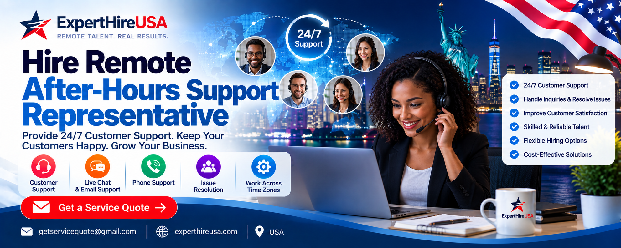 Hire Remote After-Hours Support Representative