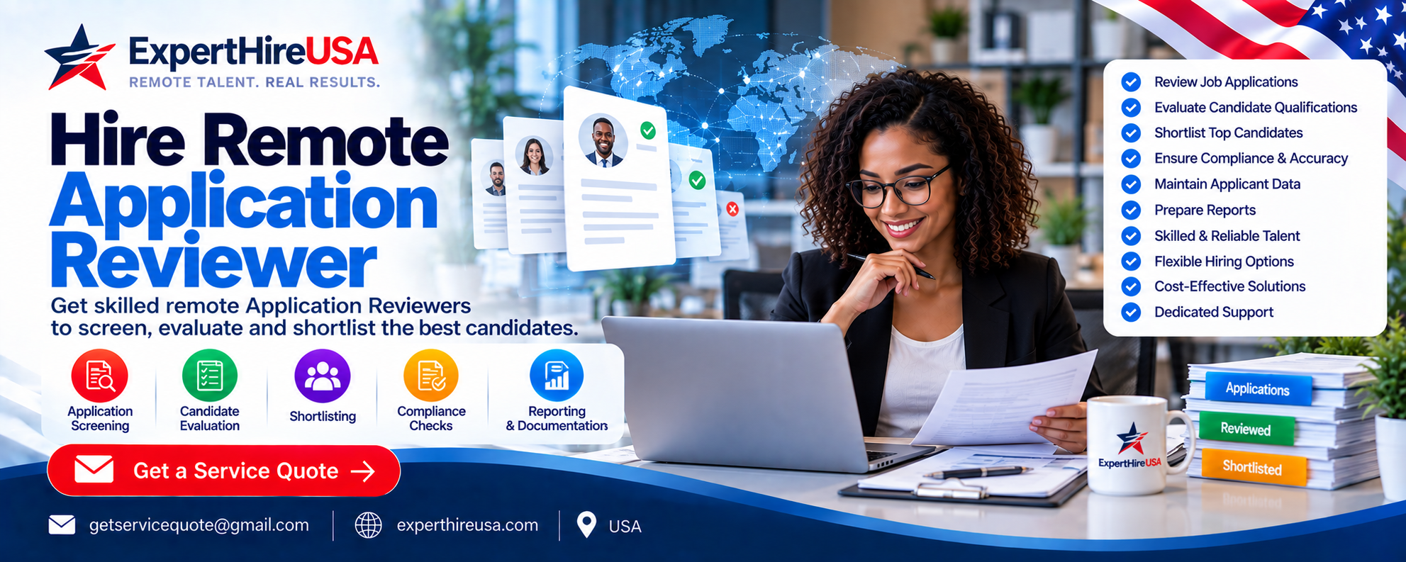 Hire Remote Application Reviewer