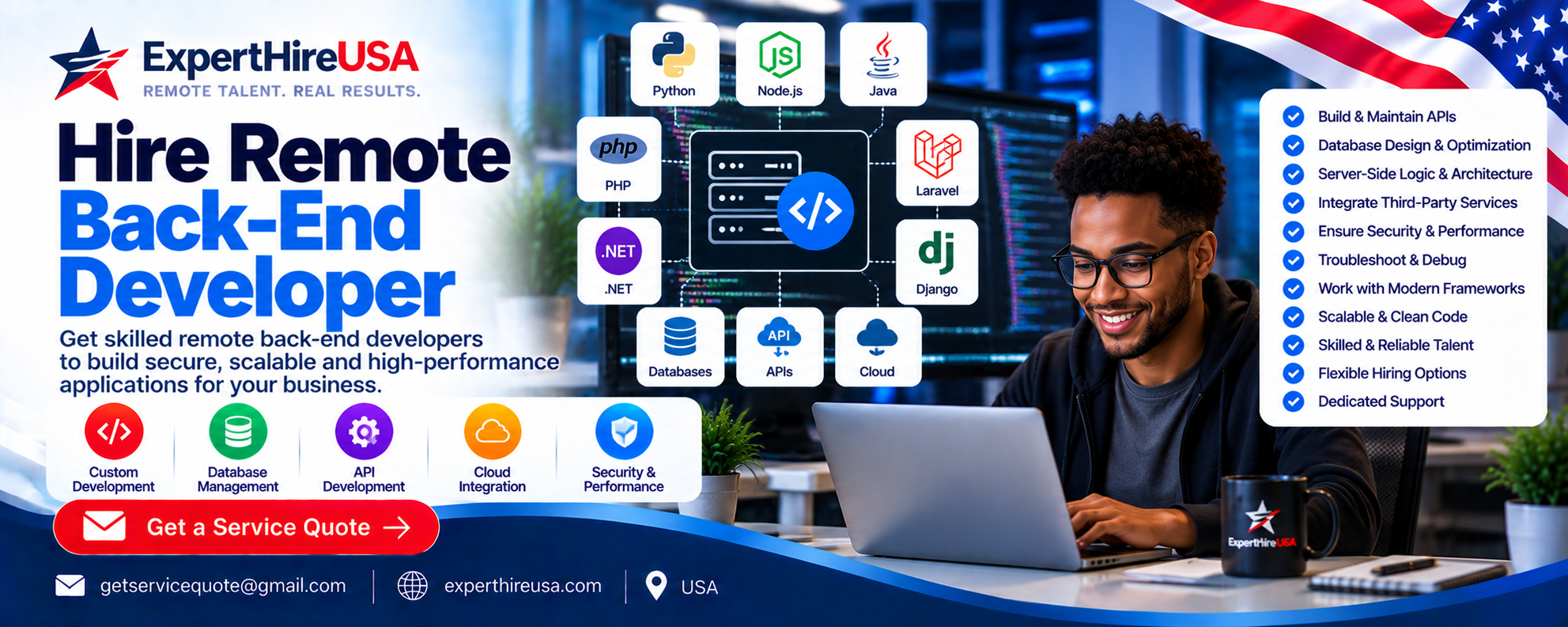 Hire Remote Back-End Developer