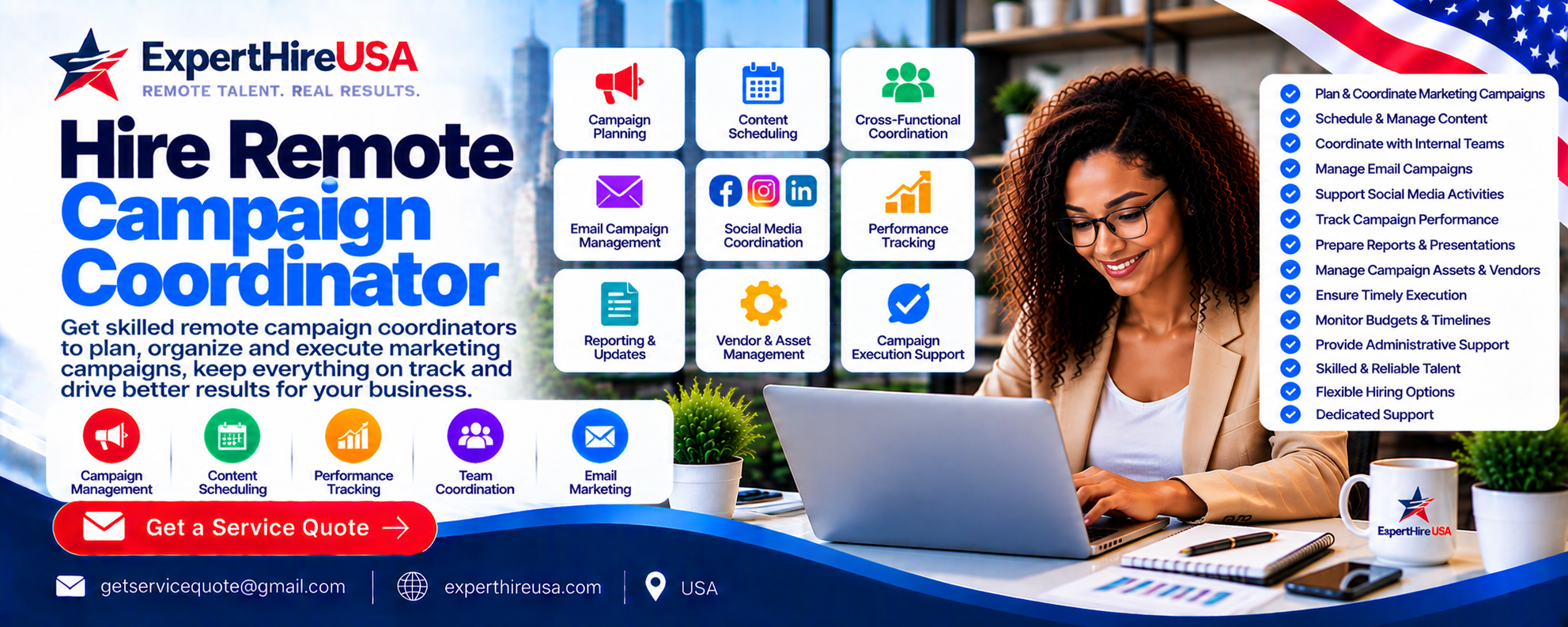 Hire Remote Campaign Coordinator