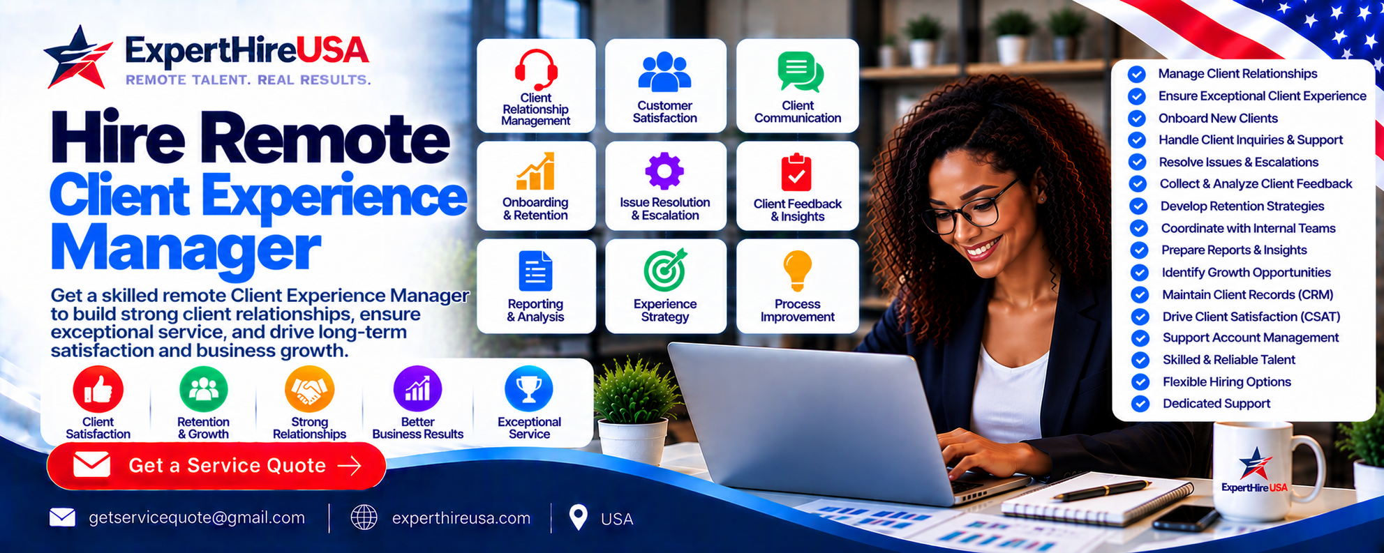 Hire Remote Client Experience Manager