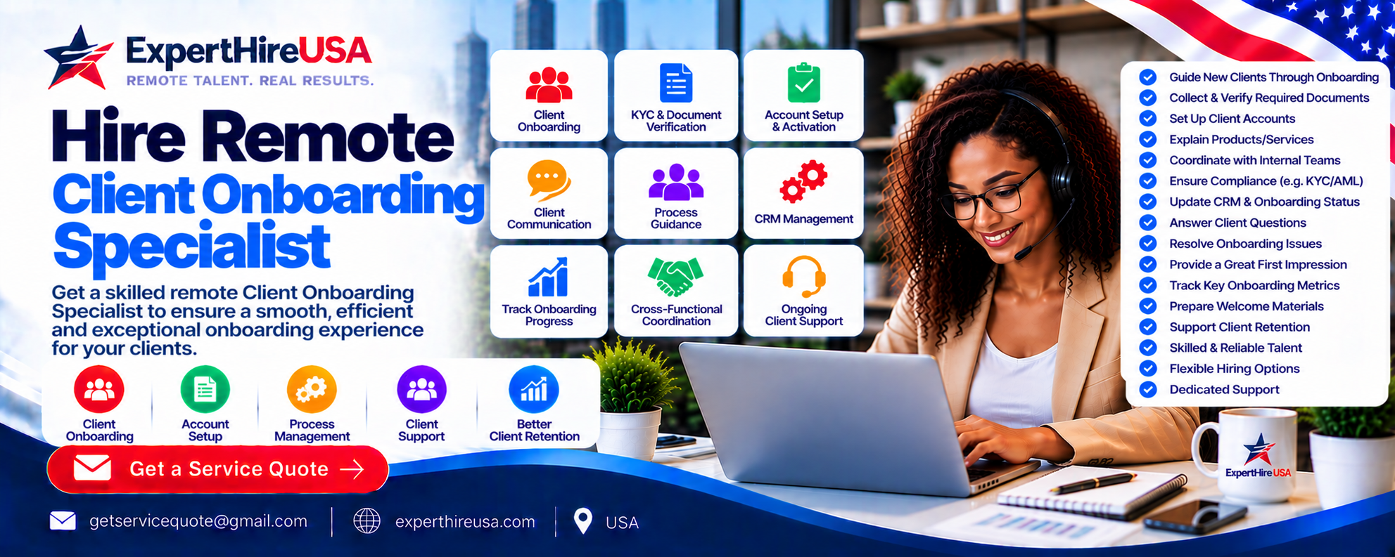 Hire Remote Client Onboarding Specialist