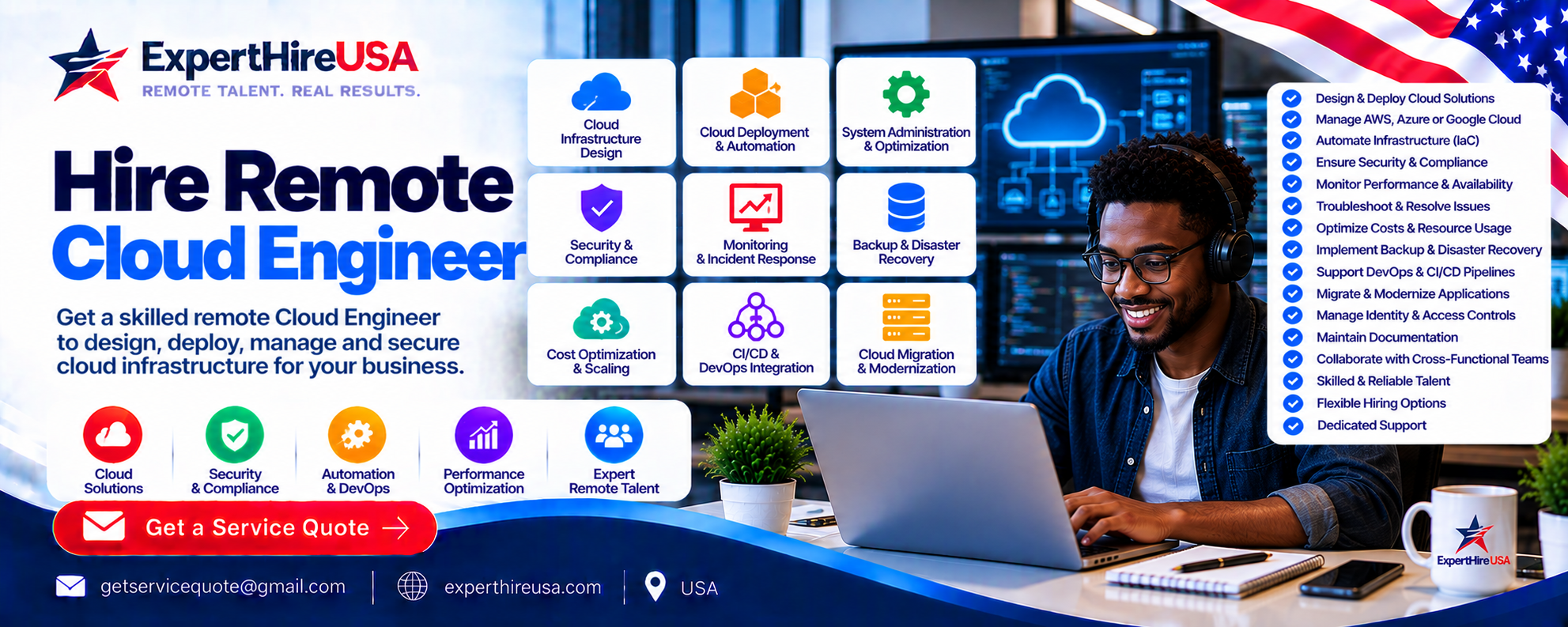 Hire Remote Cloud Engineer