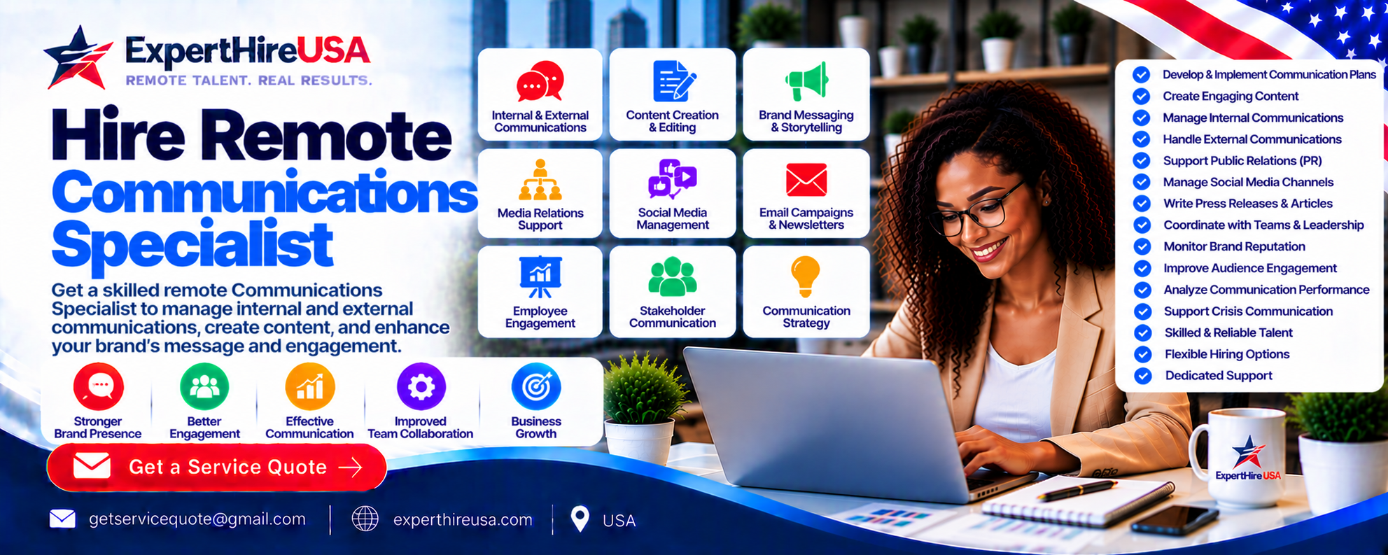 Hire Remote Communications Specialist