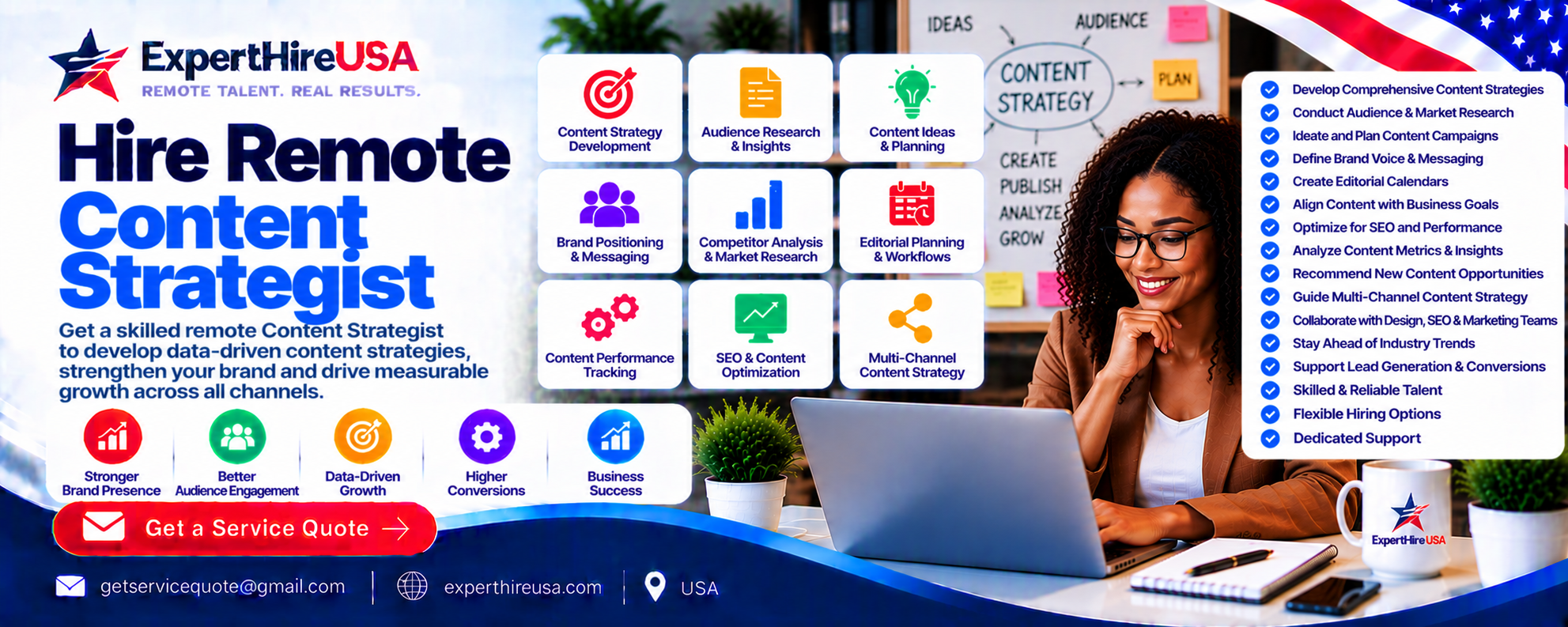 Hire Remote Content Strategist