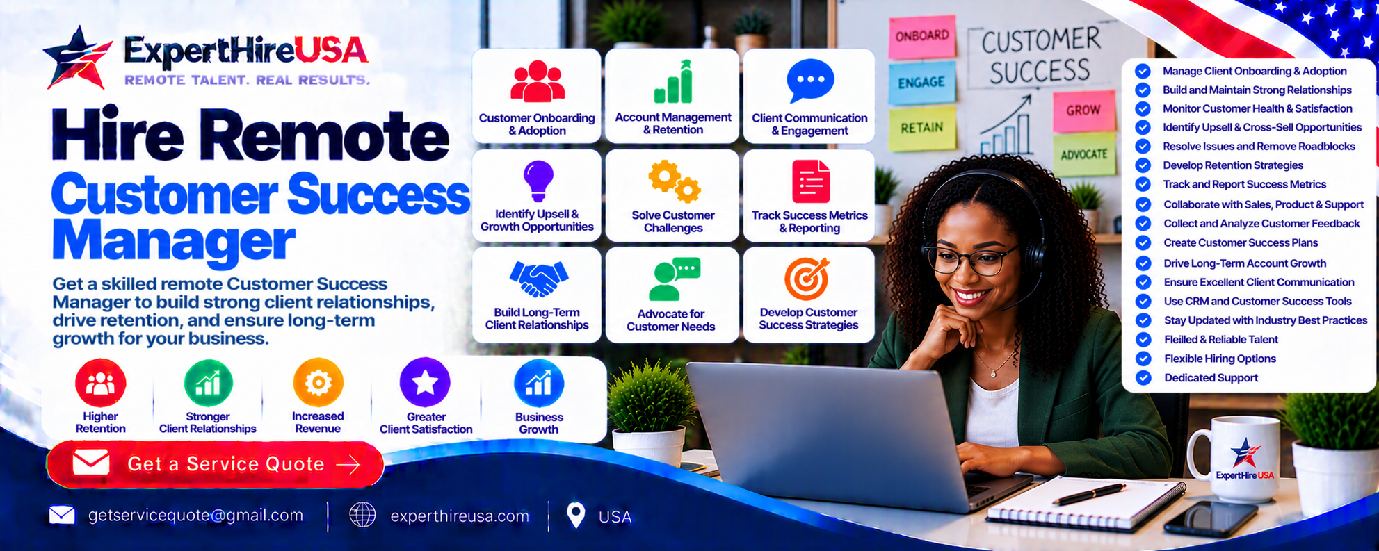 Hire Remote Customer Success Manager