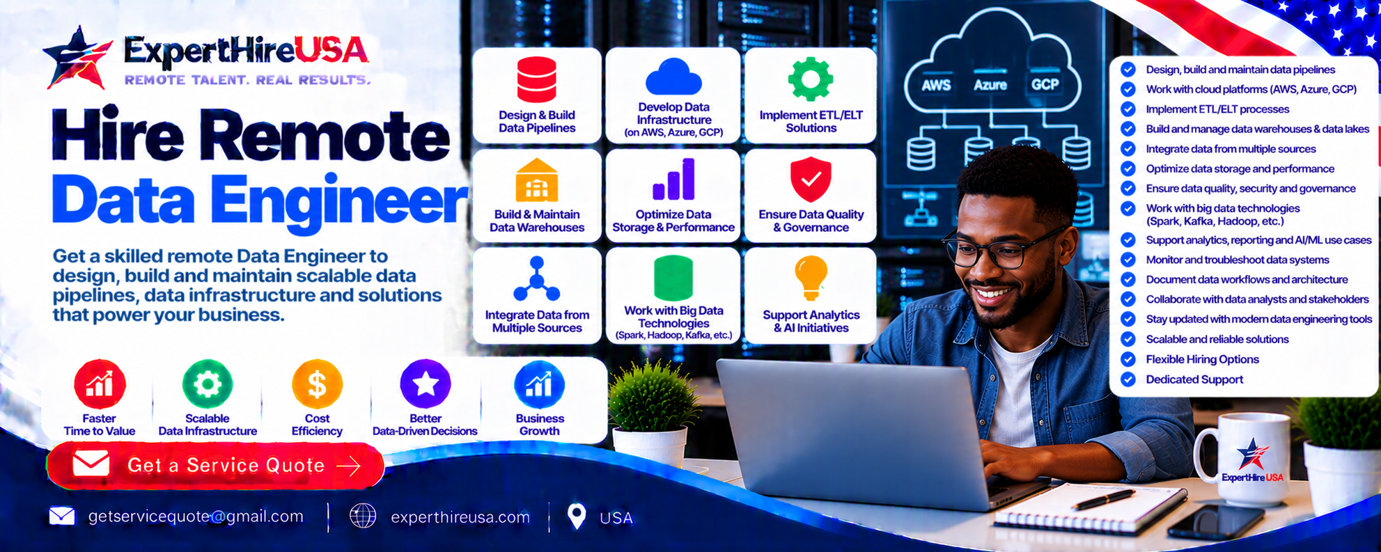 Hire Remote Data Engineer