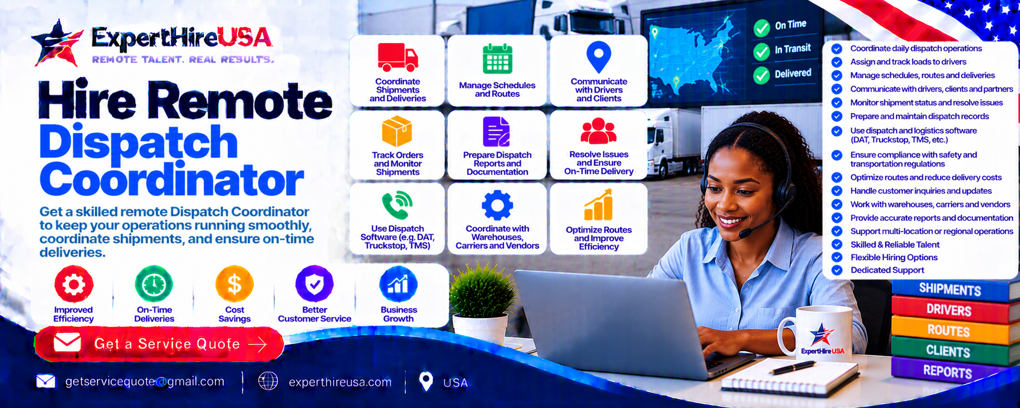 Hire Remote Dispatch Coordinator Hire Remote Dispatch Coordinator