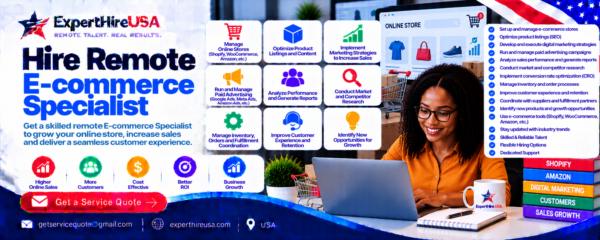 Hire Remote E-commerce Specialist