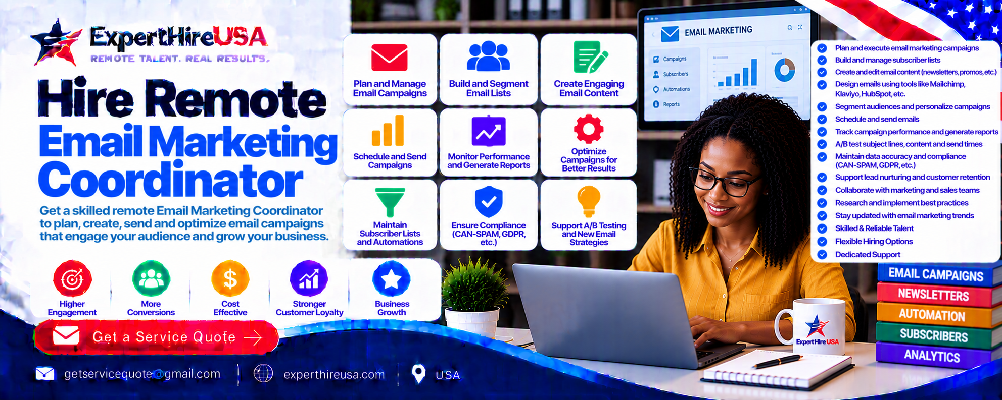Hire Remote Email Marketing Coordinator