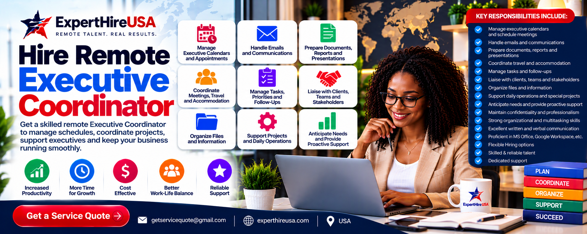 Hire Remote Executive Coordinator