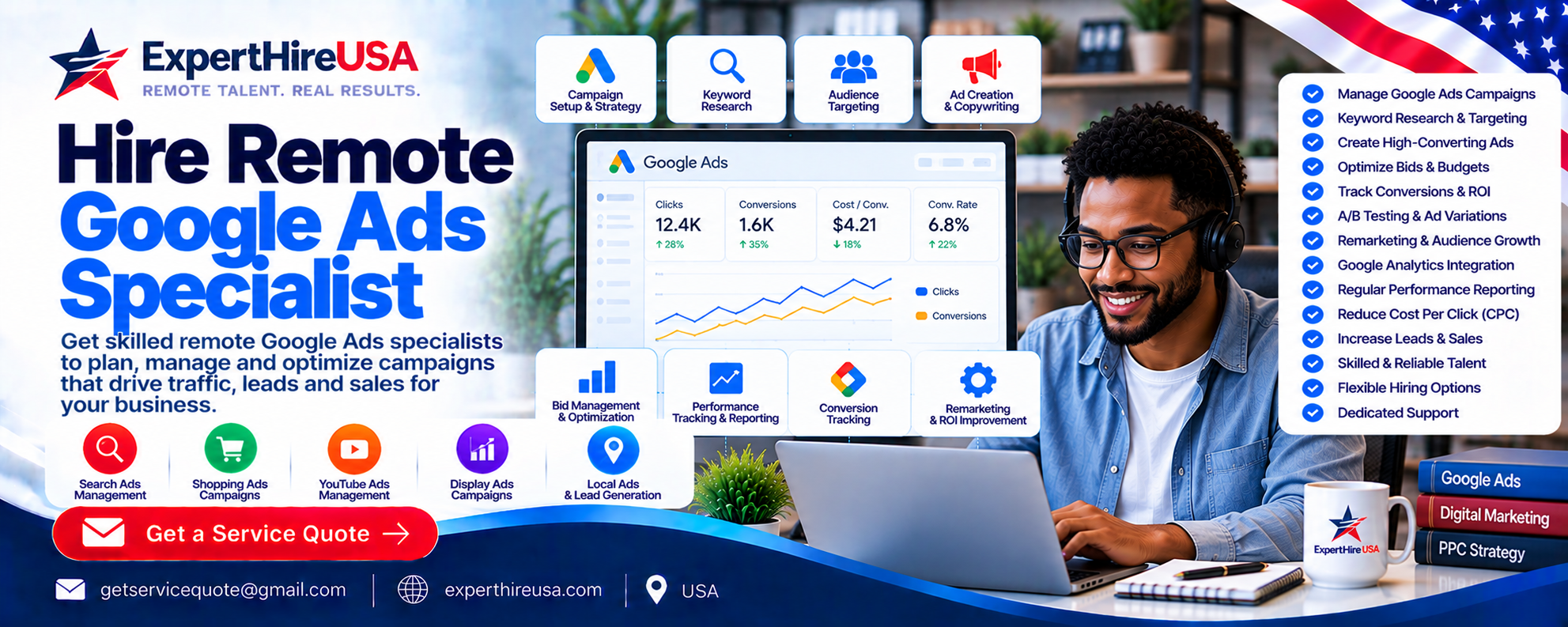 Hire Remote Google Ads Specialist
