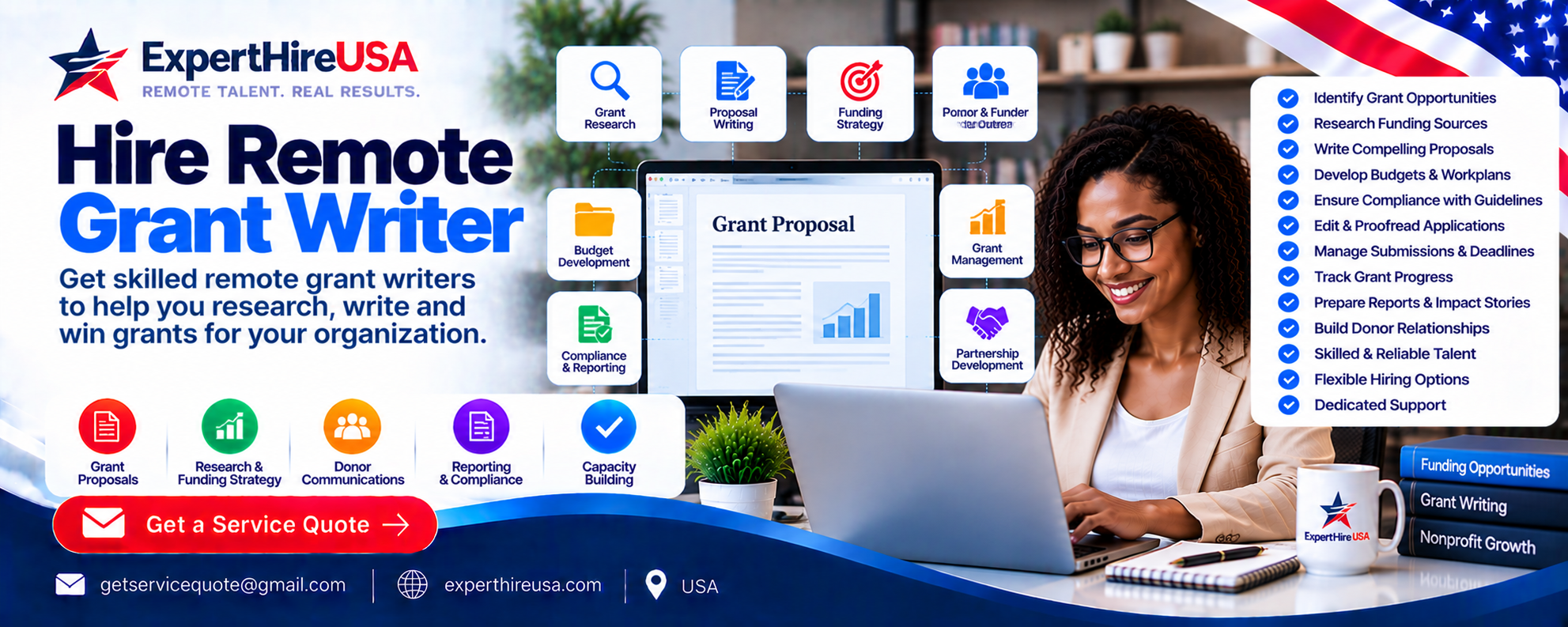 Hire Remote Grant Writer