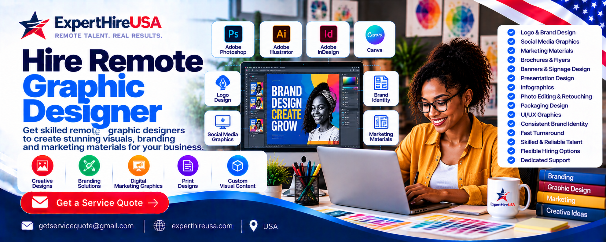 Hire Remote Graphic Designer Hire Remote Graphic Designer