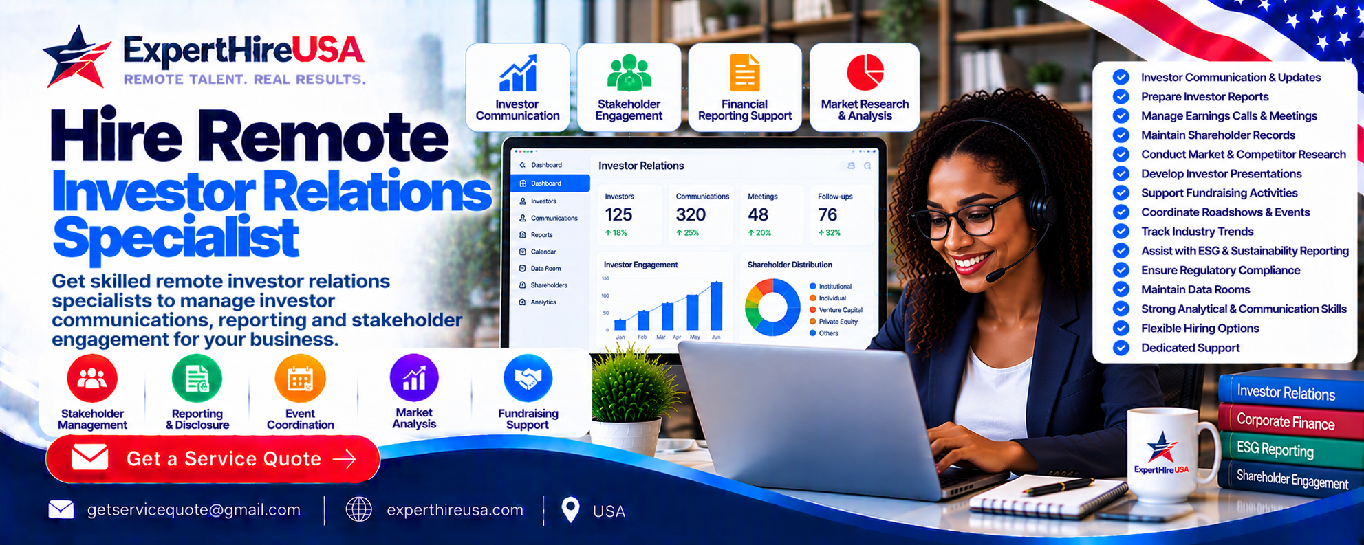 Hire Remote Investor Relations Specialist