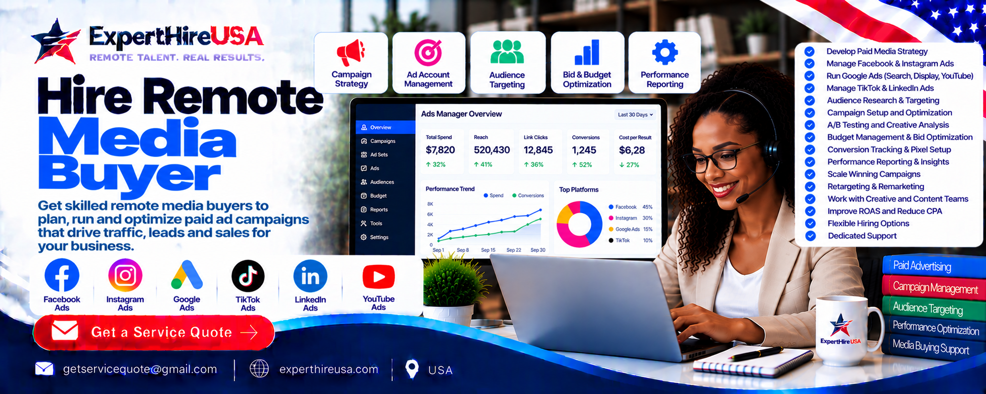 Hire Remote Media Buyer