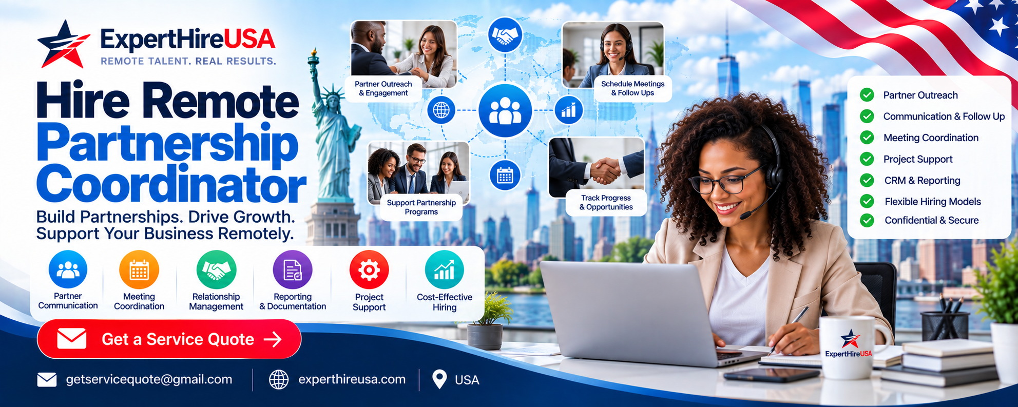 Hire Remote Partnership Coordinator
