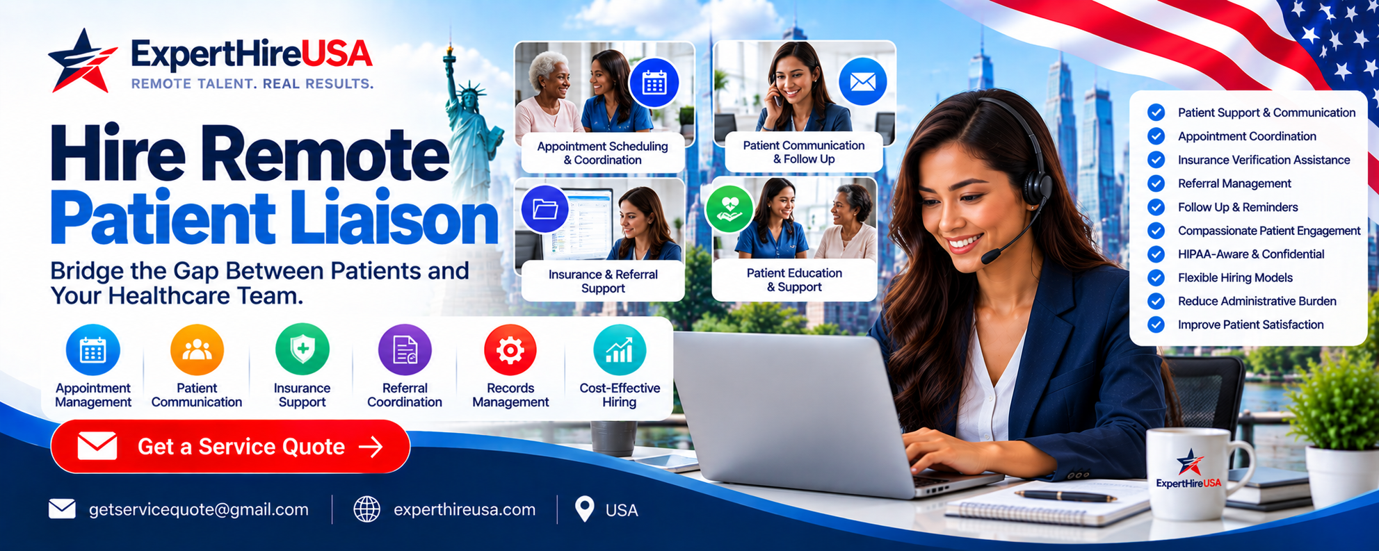 Hire Remote Patient Liaison