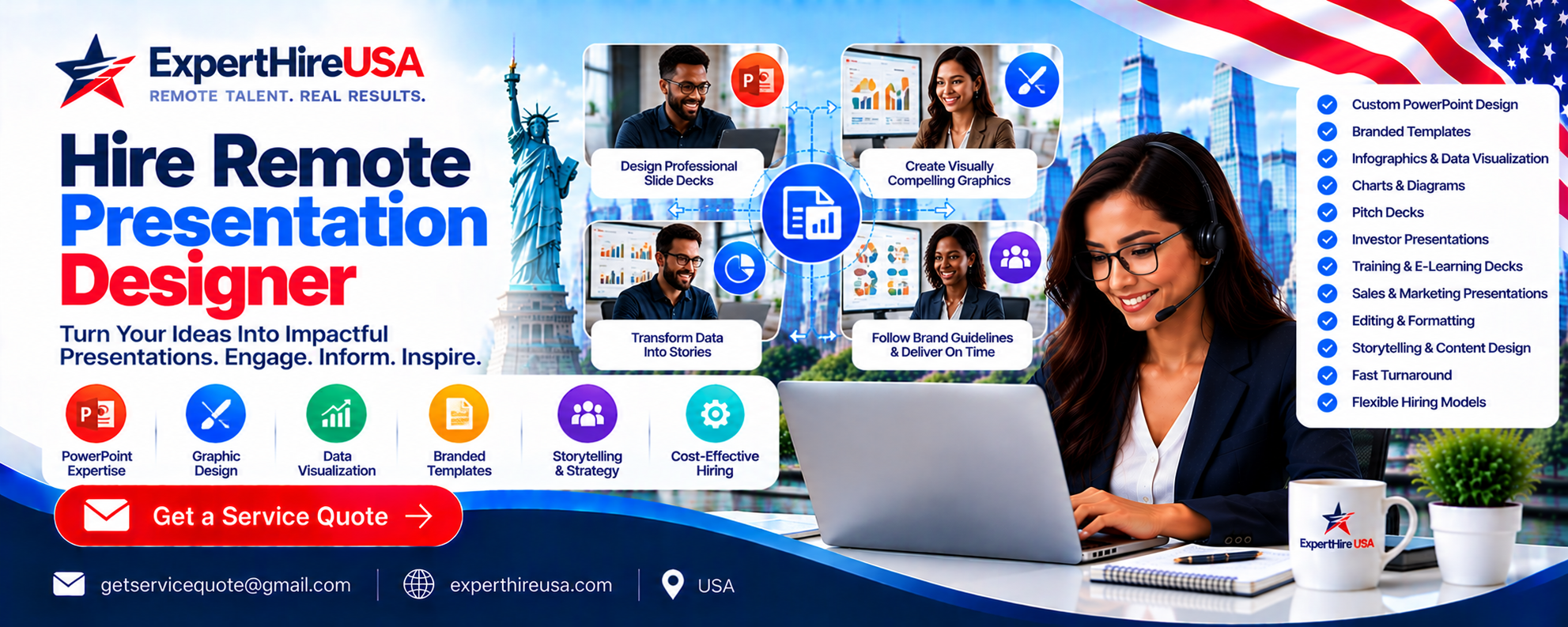 Hire Remote Presentation Designer