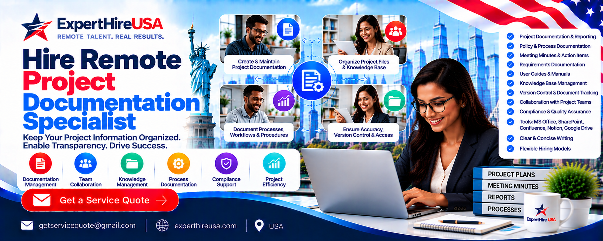 Hire Remote Project Documentation Specialist