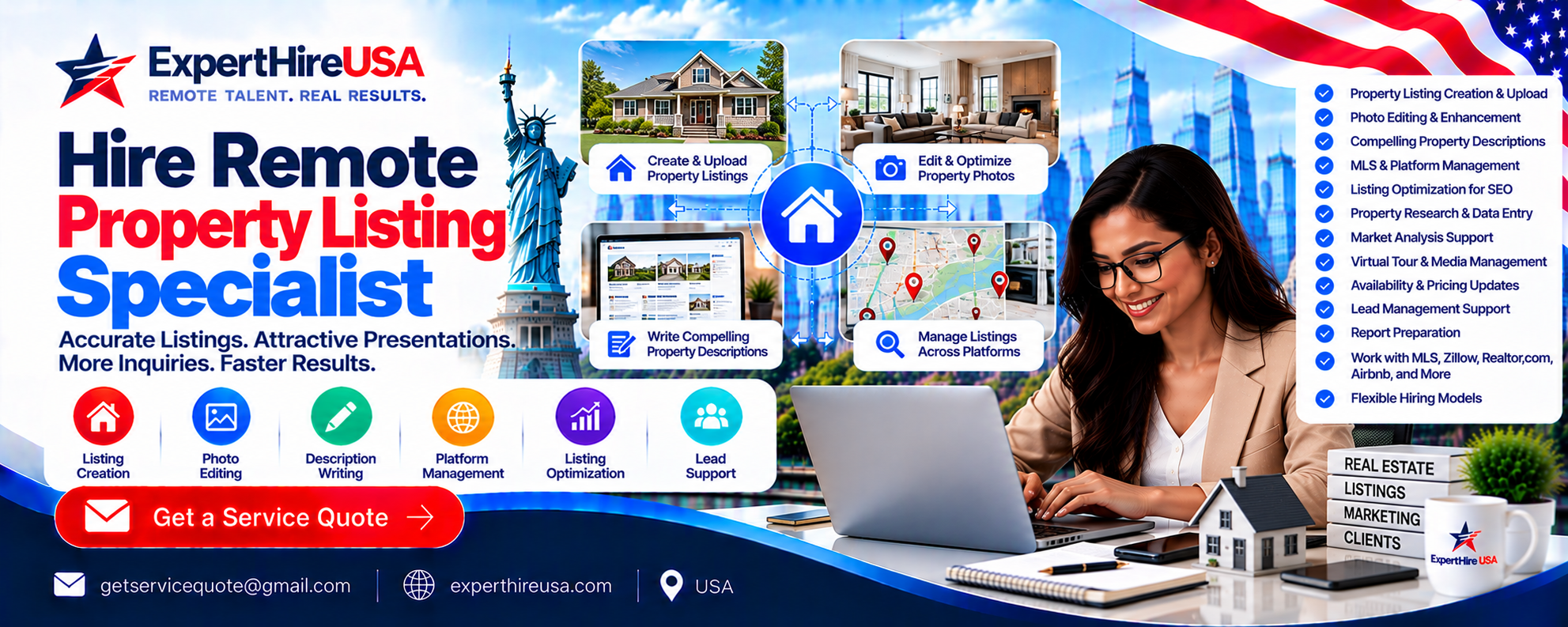 Hire Remote Property Listing Specialist