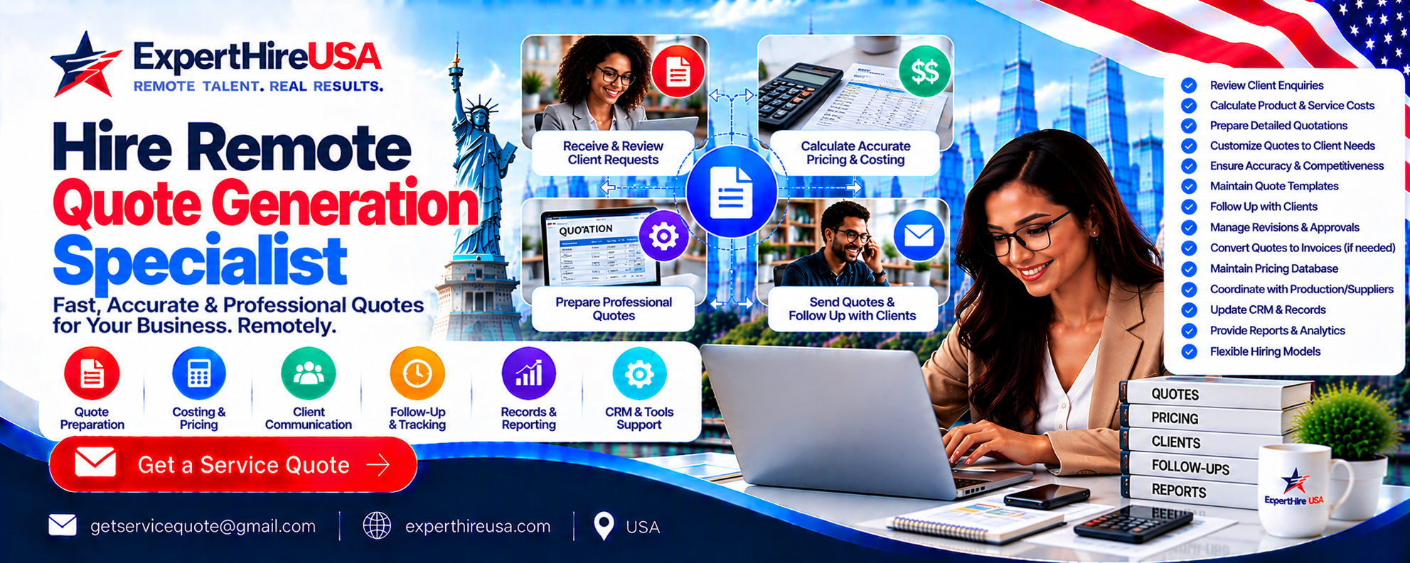 Hire Remote Quote Generation Specialist