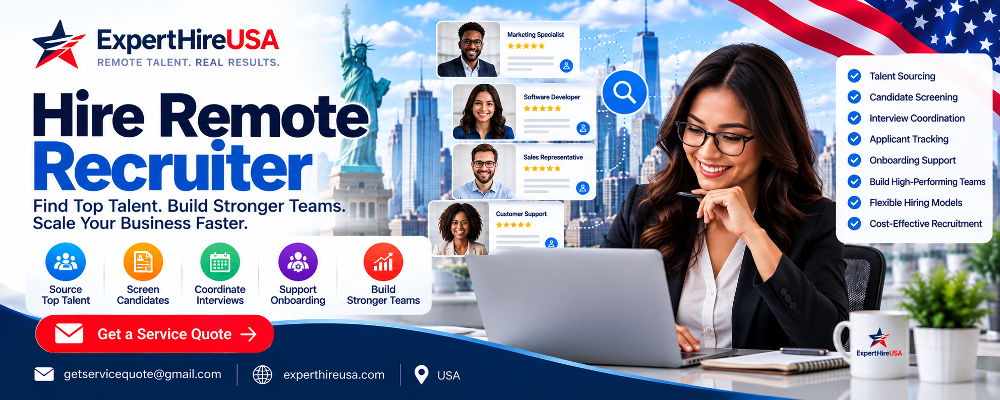 Hire Remote Recruiter