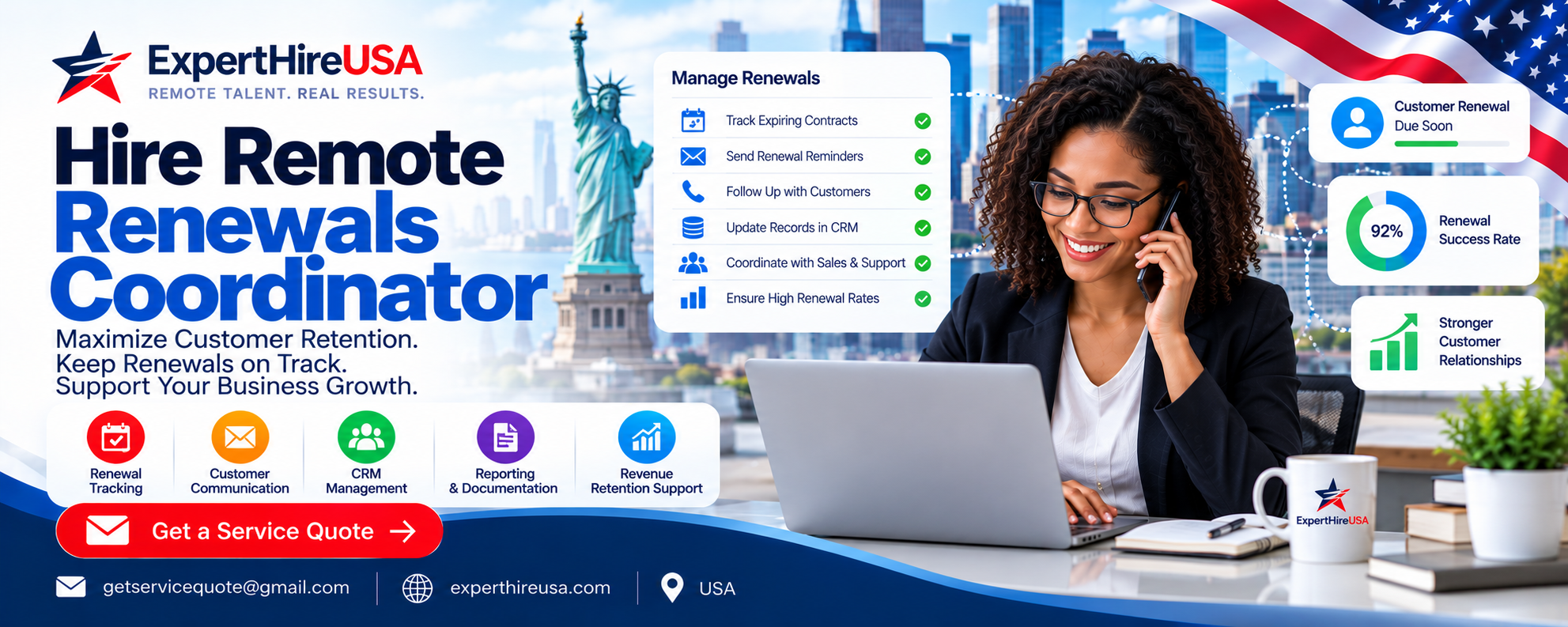Hire Remote Renewals Coordinator