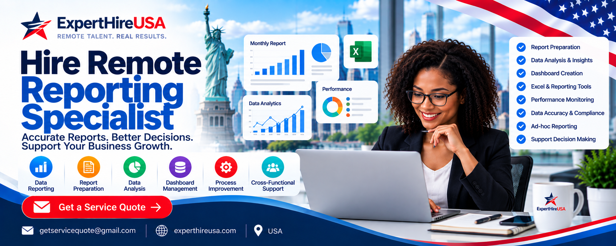 Hire Remote Reporting Specialist