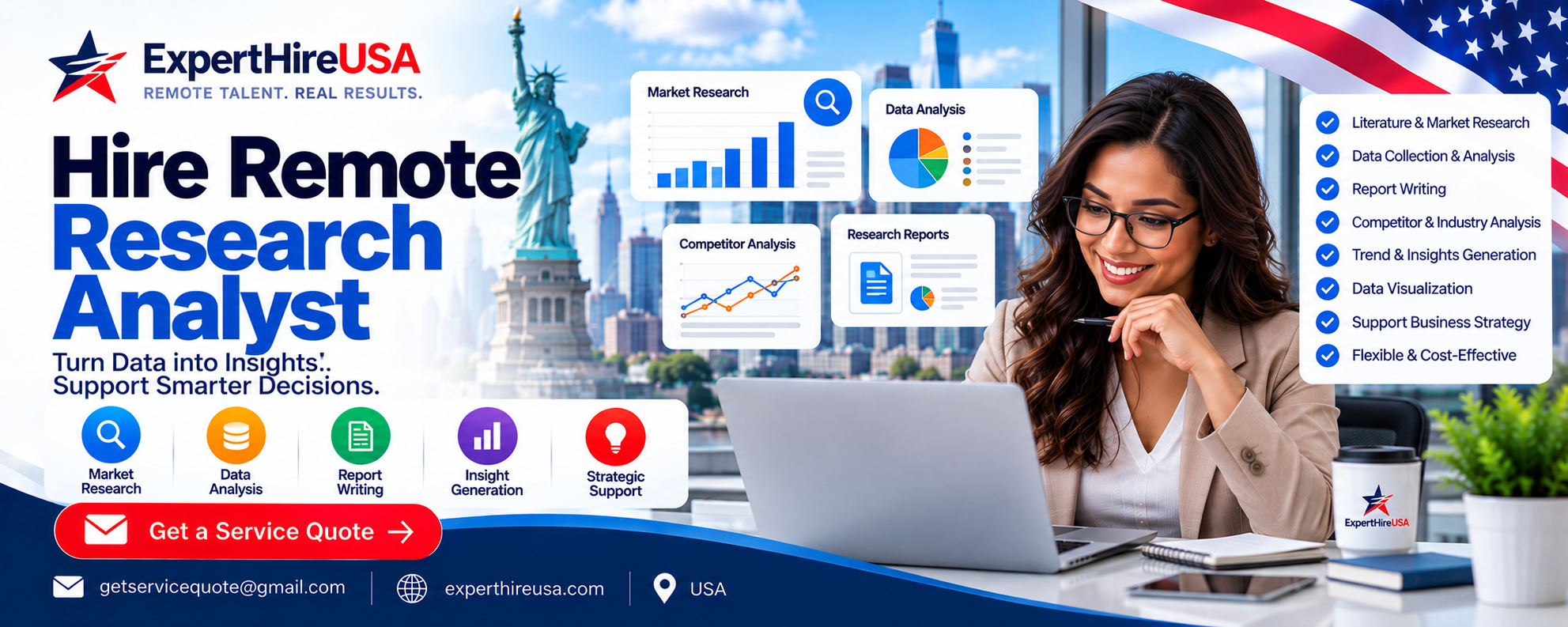 Hire Remote Research Analyst
