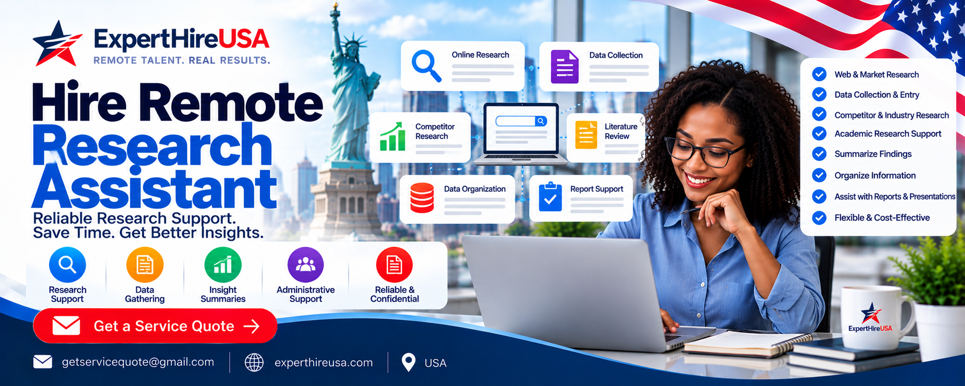 Hire Remote Research Assistant