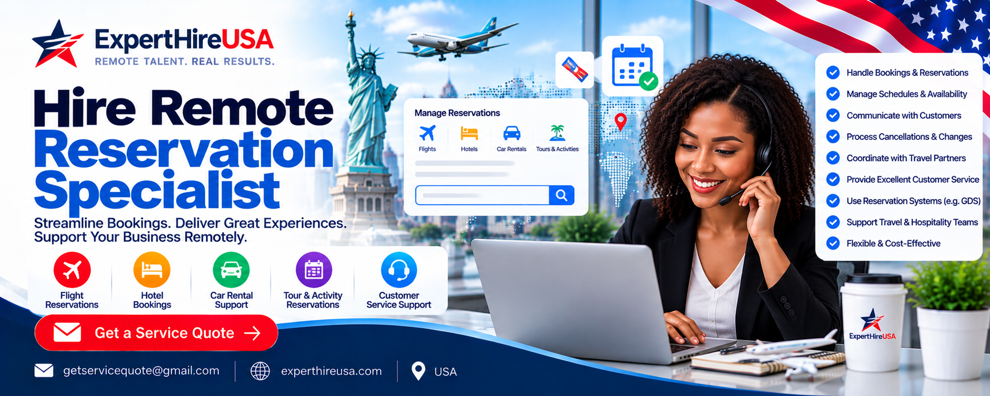 Hire Remote Reservation Specialist