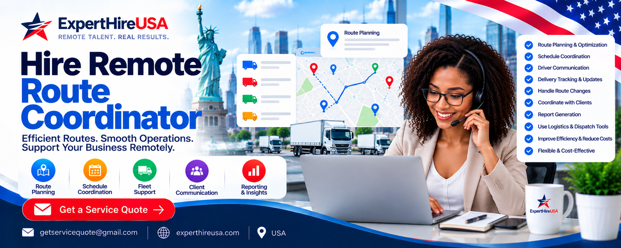 Hire Remote Route Coordinator
