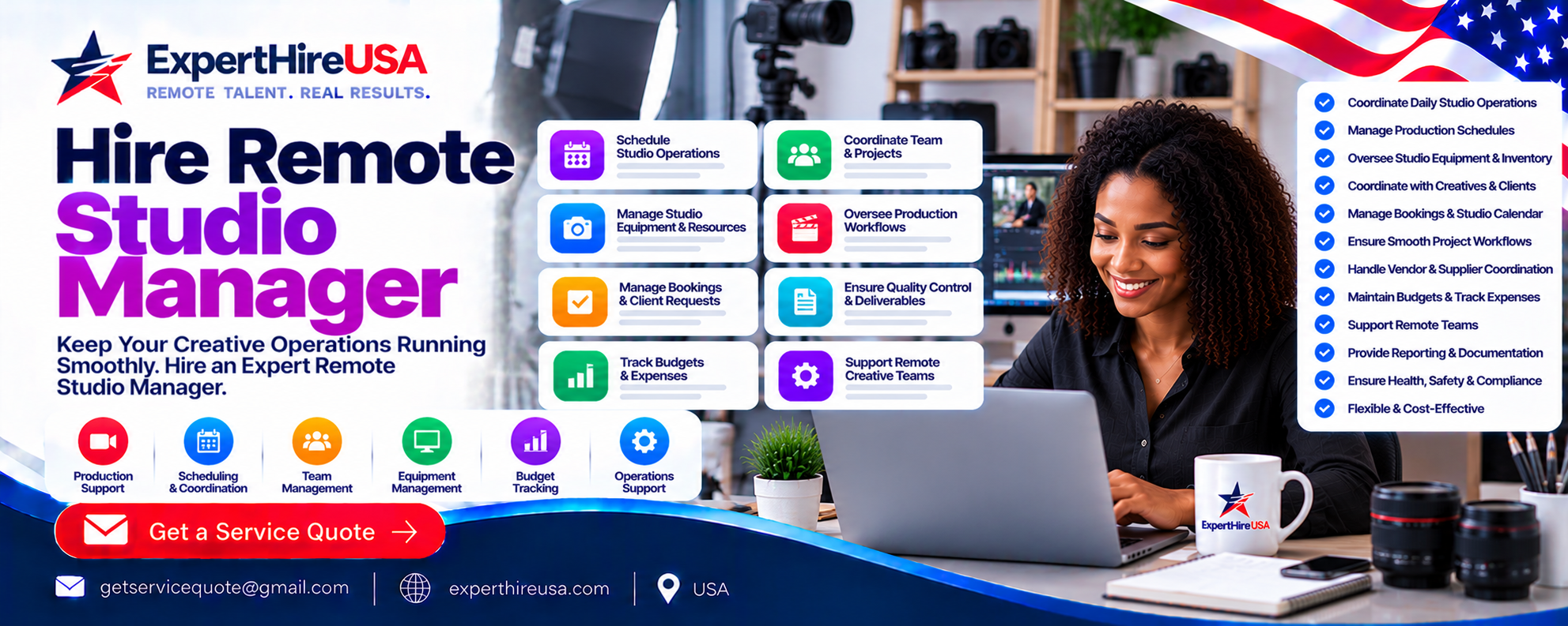 Hire Remote Studio Manager