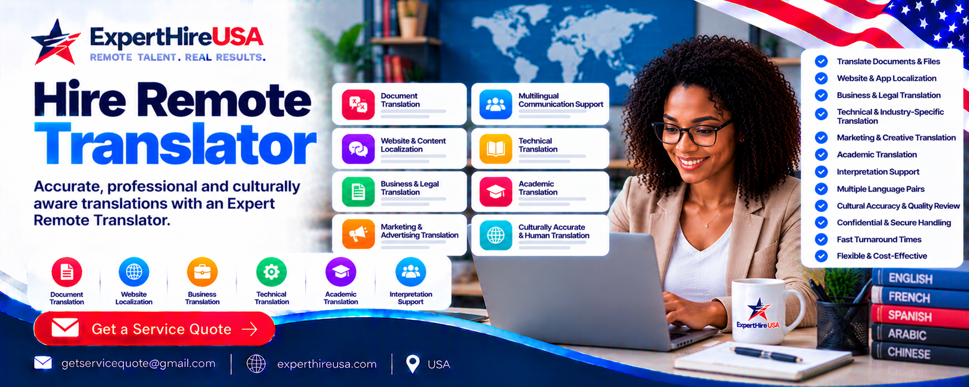 Hire Remote Translator Hire Remote Translator