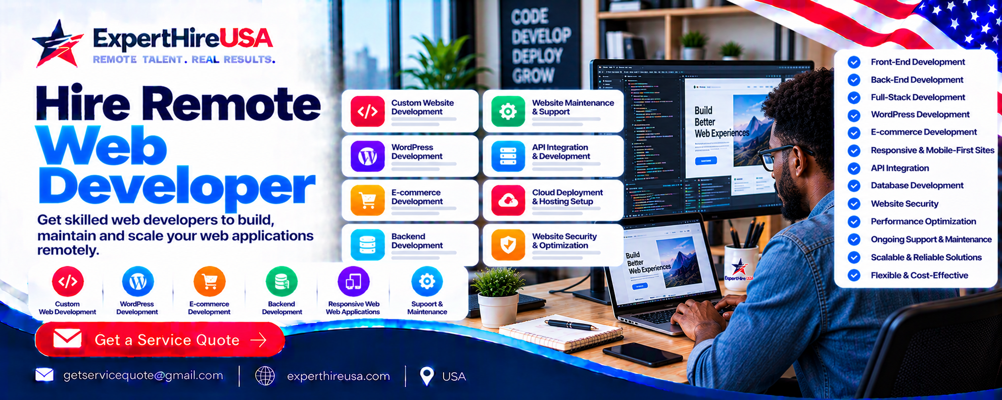 Hire Remote Web Developer