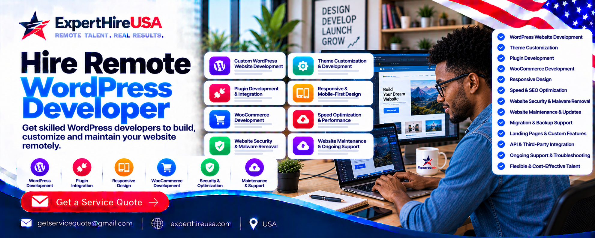 Hire Remote WordPress Developer